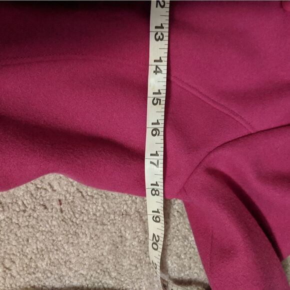 Tommy Hilfiger Pink Wool Pea Coat M - Picture 5 of 7